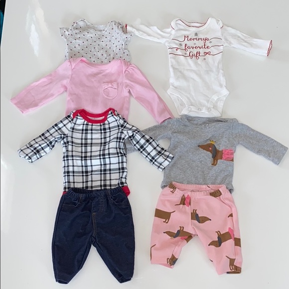 Other - Infant Girls 7piece Bundle Size New Born
